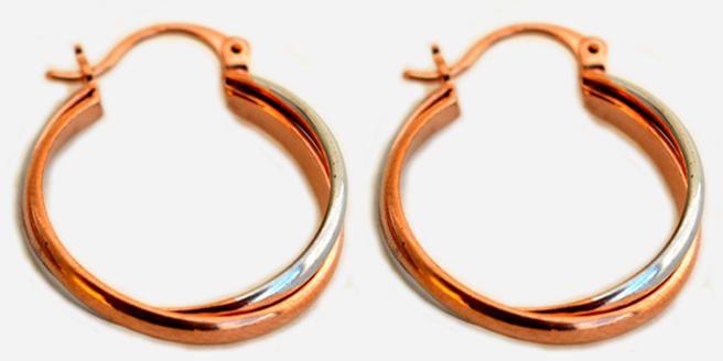 XP Jewelry Circular Earring - Gold/Silver