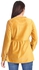 Coctus Short Delvet Dress - Yellow