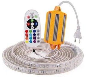 UFT LED lighting strip - multi-colored - 220 volts in RGB color space (9 meters)