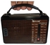 Golon 608 Classical Radio - Brown