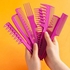 Multiuse Hair Styling Comb Set Consisting Of 8 Pieces.