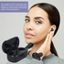 Wireless Earbuds With Charging Case Black