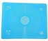 Useful For Baking Sugar Craft Fondant Pastry Icing Cake Clay Large Silicone Mat With Measurements Blue
