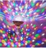 Colorful Rotating Magic Ball Light,Colorful Disco Rotating Magic Ball Light Bulb with Sockets,Magic Ball RGB LED Stage Light for Home Room Dance Parties,Birthday, Holiday, Club, Bar, Disco