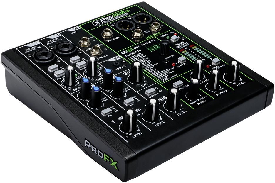 Buy Mackie ProFX6v3 Professional 6 Channel Mixer with Effects & USB -  Online Best Price | Melody House Dubai