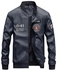 Men's Quality Leather Weather Jacket - Casual/Business-Blue