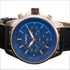 CURREN Fashion Casual Watches Men Luxury Brand Large Round Dial Analog Wrist Watch  Blue Dial
