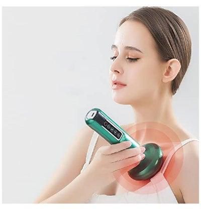 Gua Sha Tool Cupping Cellulite Electric Back Massager Therapy Set with Infrared Heat