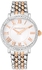 Trussardi Thalia Women's Topaz Studded White Dial Rose Gold IP Two Tone Swiss Watch