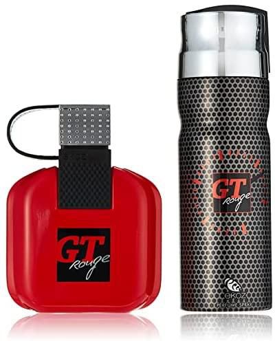 Ekoz Gt Rouge Eau De Perfume 100 ML + Deodorant 200 ML Gift Set For Men