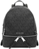 Michael Kors 30H5SEZB1B Fashion Backpacks for Women - PVC, Black