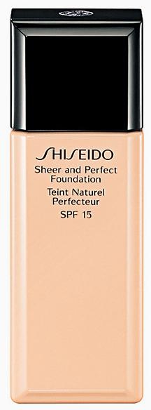 Shiseido - Foundation & Complexion Sheer & Perfect Foundation SPF 15 - # I20 Natural Light Ivory