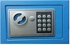Digital Electronic EL17 Safe Box, Blue