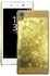Sony Xperia Z5, Z5 dual Golden cover case with Screen Protector Flower Style
