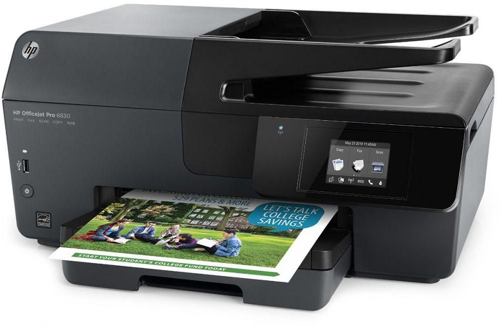 HP Officejet Pro 6830 e-All-in-One Printer Black - E3E02A
