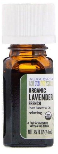 Organic French Lavender Pure Essential Oil 7.4ml