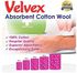 Velvex White Cotton Wool - 500 Grams (1 Roll)