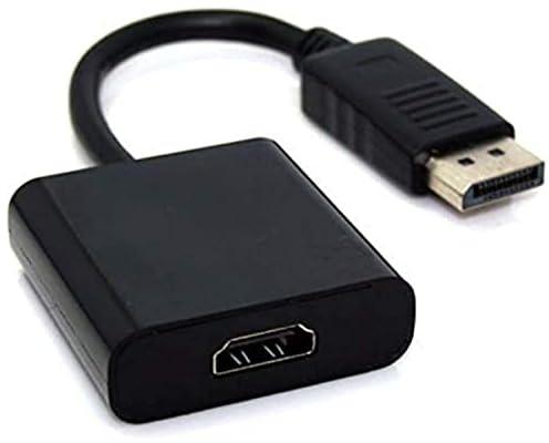 DP Displayport Male to HDMI Female Cable Converter Adapter for PC HP DELL