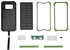 باور بانك محمول، باور بانك صغير الحجم امن مزدوج USB 20000mAh سريع الشحن بالطاقة الشمسية للانشطة الخارجية (اخضر)