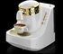 ارزوم اوكا ماكينة تحضير القهوة التركية OK-008-B لون ابيض وذهبي
