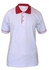 Fashion Polo T-Shirt - White & Red