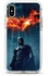 Protective Case Cover For Apple iPhone XS Max Burning Batman Full Print