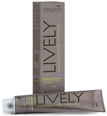 Nouvelle Lively AMMONIA FREE Permanent Hair Color 100ml- 4.1 Ash Chesnut