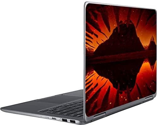 Laptop Safety Stylish Mountains In Sunset Sticker
