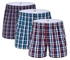 Yulu Boxer Shorts - 3 Pieces - Pure Cotton- (Colors may vary)