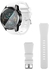 Textured Silicone Replacement Strap For Huawei Watch GT2 White
