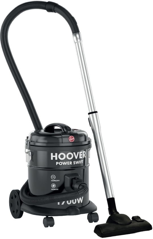 Hoover Power Swift Drum Vacuum Cleaner 1700W HT85-T0-ME Black