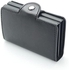 Fashion Aluminum Case Automatic Pop Up Credit Card Holder - Black