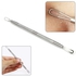 3Pcs Stainless Steel Acne Extractor Removing Tool Blackhead Remover Cleaner Acne Blemish Needle Pimple Spot Extractor Tools