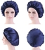 Smooth Satin Hair Bonnet/sleeping Hair Cap/silk Hair Cap