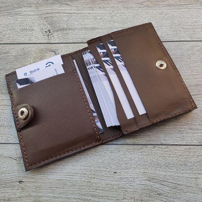 Dr.key Genuine Leather Business Card Holder Credit Card Wallet