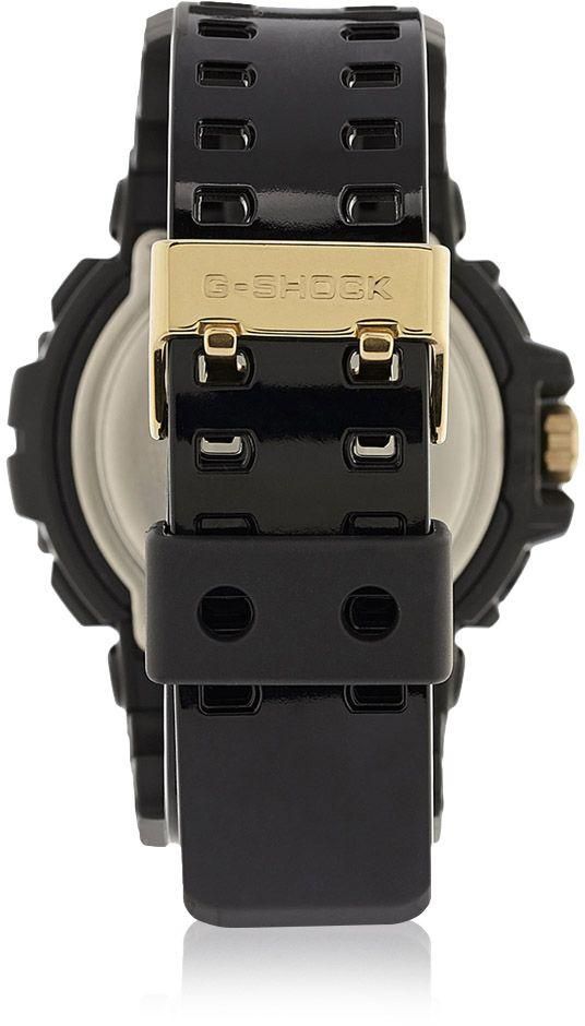 Casio G-Shock Black & Gold Analog Men's Watch (GAC-100BR-1ADR)