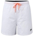Universal Loose Water Repellent Thin Sport Drawstring Solid Color Trunk Beach Shorts For Men M-3XL White