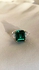 Artsy Fancy Emerald Stone Ring
