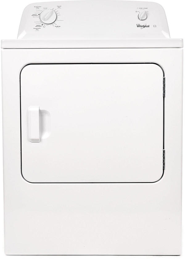 Whirlpool Dryer 7kg, Air Vented Drying, Wrinkle Shield, 12 Programs,White