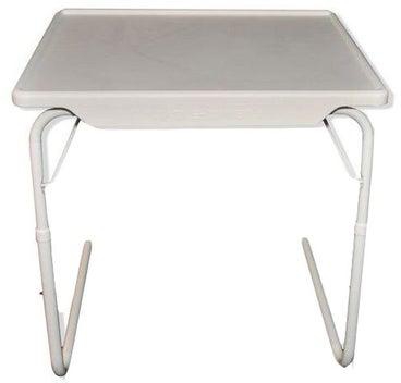طاولة متعددة الاستخدامات وقابلة للطي أبيض/رمادي