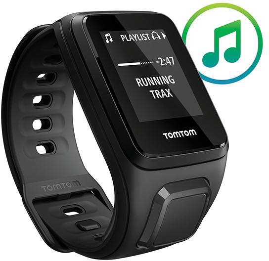 TomTom Spark Music GPS Fitness Watch Black Small