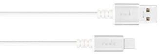 Moshi L-084101 USB-C To USB Cable 1 m - White (Pack of 1)