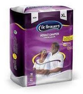 Dr. Brown´s Adult Diapers 10pcs X 10 In A Bag XL