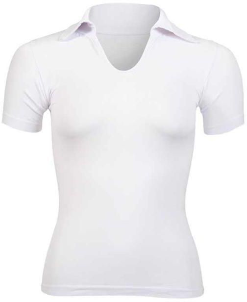Silvy Carla Polo T-Shirt For Women - White, X Large