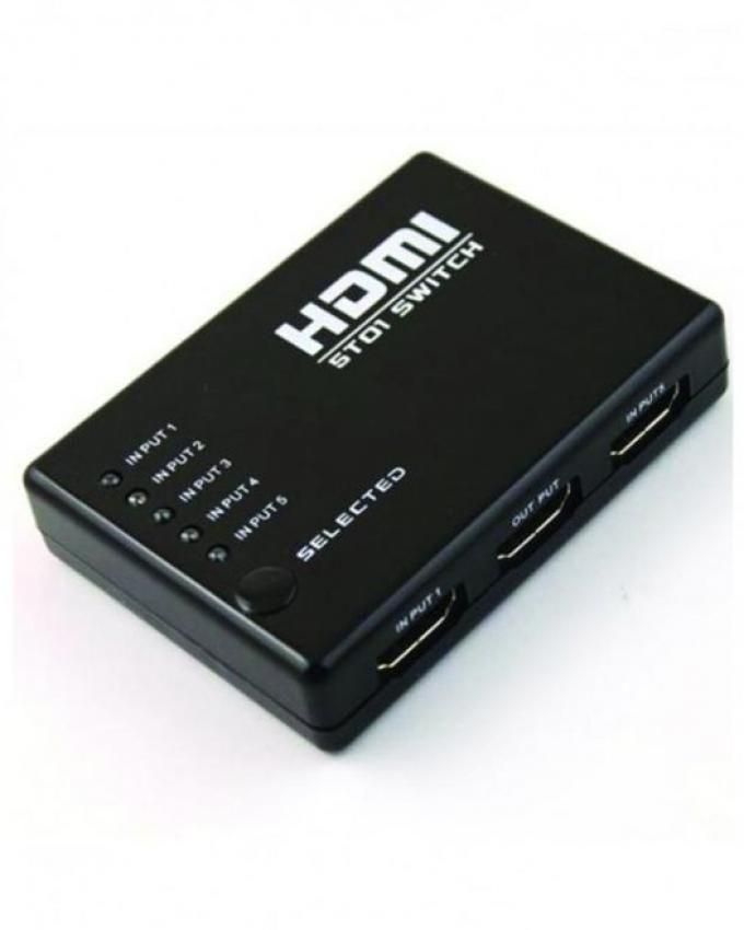 5 Ports HDMI Switch with Remote Control