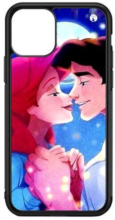 Protective Case Cover For Apple iPhone 11 Pro Max Disney (Black Bumper)