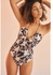 Women secret Womens Halter Neckline Zebra Print Swimsuit