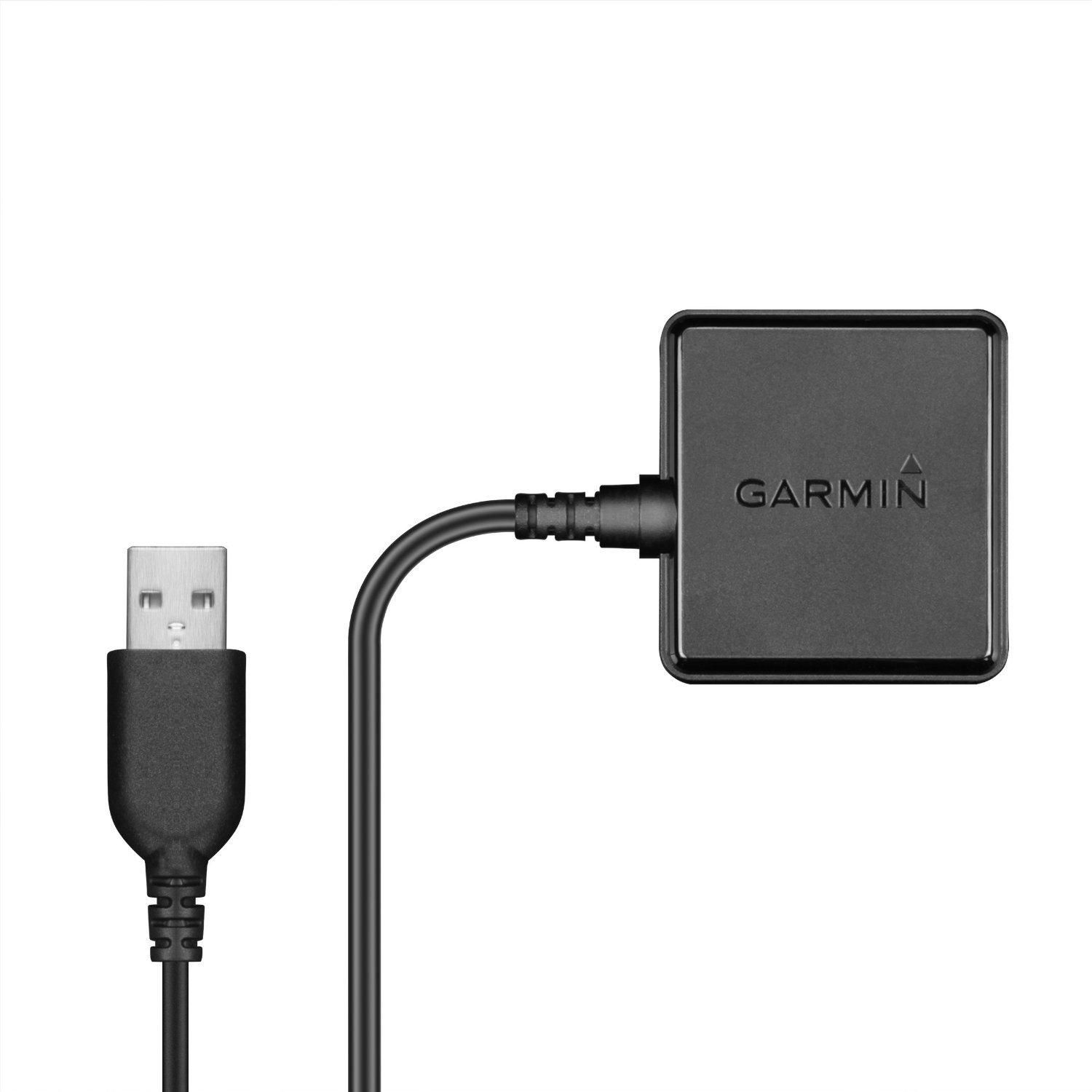 Garmin Vivoactive USB Charging Clip Cradle Charger Adapter Data Cable Black