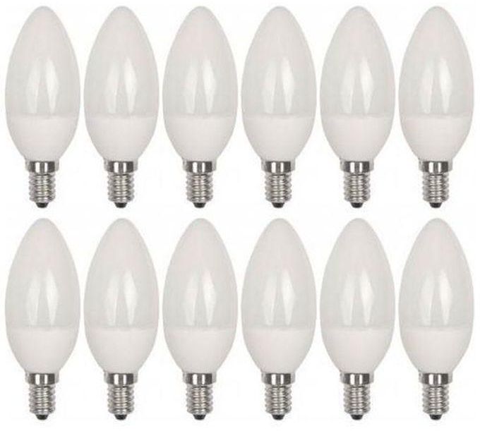 Led Lamps - White Light - 12 Pcs - 10 Watt - White Cover