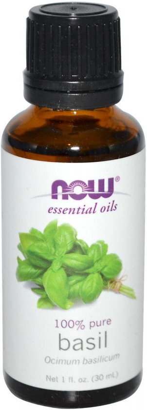 زيت الريحان 100% نقي طبيعي Now Foods Essential Oils Basil 30 ml